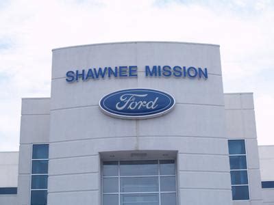 Shawnee mission ford - 11501 Shawnee Mission Pkwy Directions Shawnee, KS 66203. Home; Shop New ... Custom Order Your Ford, Your Way Popular Ford Models. Explore the Ford Model Lineup Ford F-150 